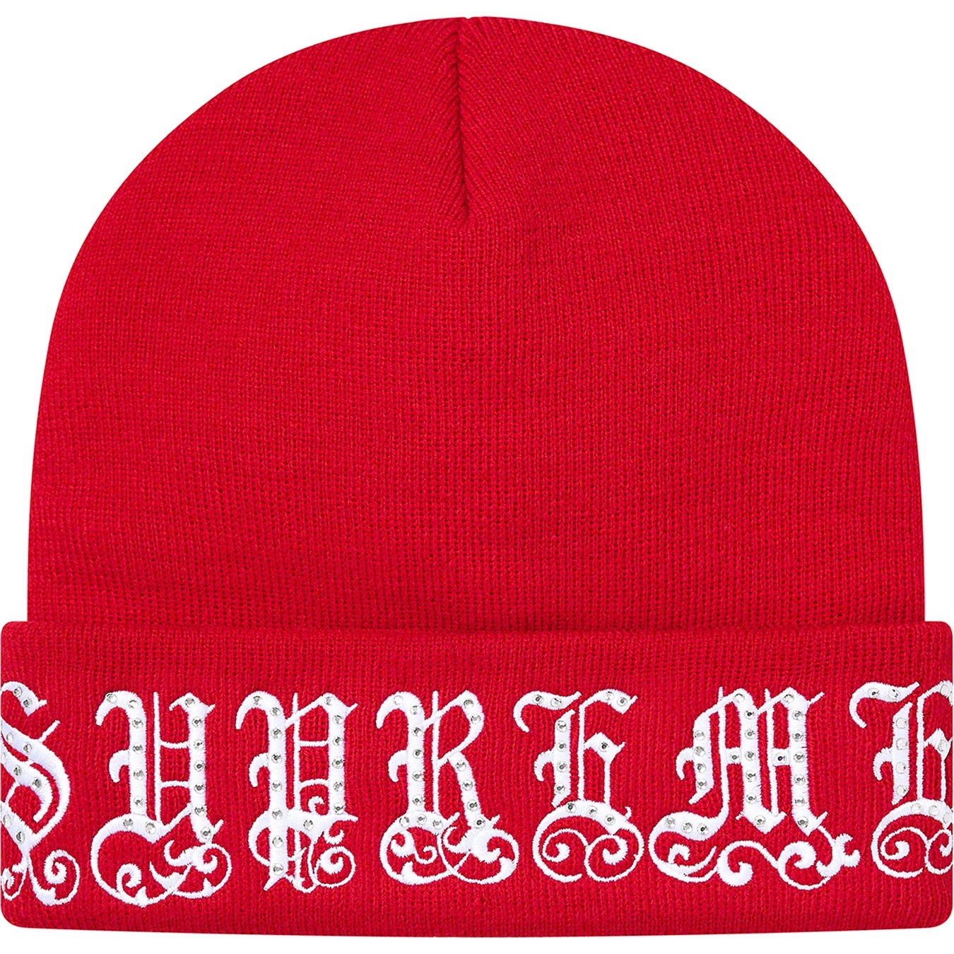 Old English Rhinestone Beanie view 2